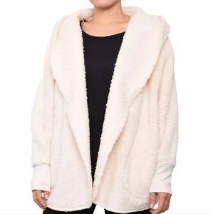 Faux-Sherpa Cardigan